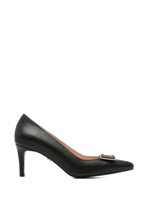 SERGIO MORETTI FIRENZE buckle-detail pointed-toe pumps - Black