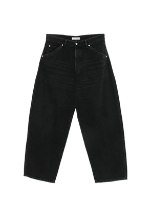 ICON DENIM whiskered-effect jeans - Black