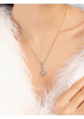 APM Monaco Météorites star-pendant necklace - White