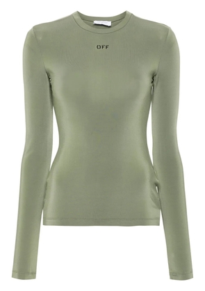 Off-White Off Stamp T-shirt - Green