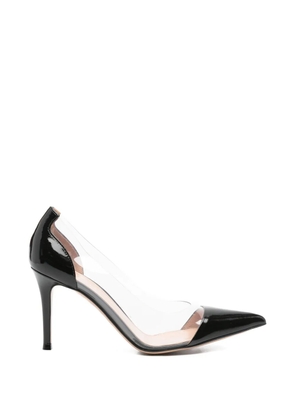 Gianvito Rossi Plexi pointed-toe pumps - Black