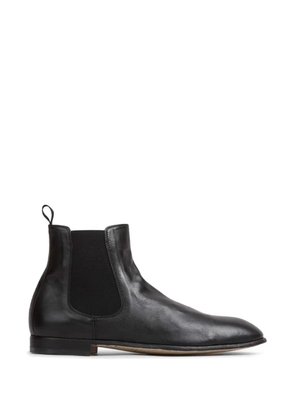 Officine Creative Solitude elasticated-side ankle boots - Black