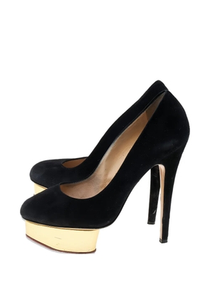 Charlotte Olympia 155mm Dolly platform pumps - Black