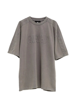 adidas x Avavav embossed logo-detail T-shirt - Grey