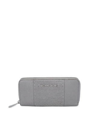 Michael Kors Saffiano leather wallet - Grey
