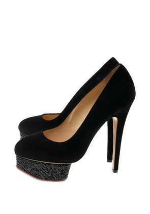 Charlotte Olympia Dolly platform pumps - Black