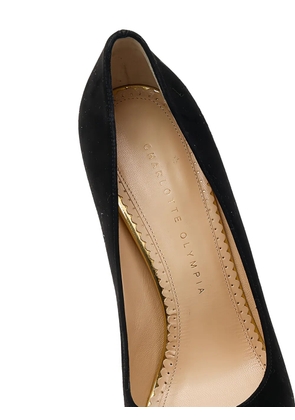 Charlotte Olympia Dolly platform pumps - Black