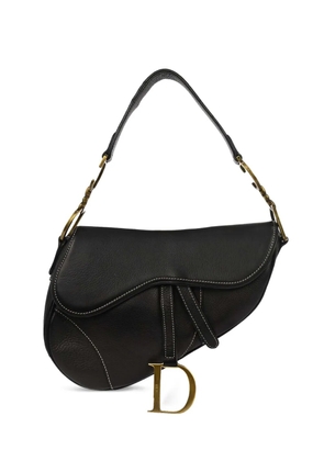 Christian Dior Pre-Owned 2002 Saddle tote bag - Black