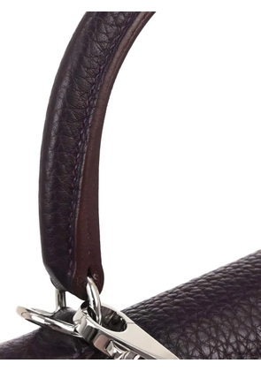Hermès Pre-Owned 2014 32 Kelly Retourné Clémence-leather tote bag - Purple
