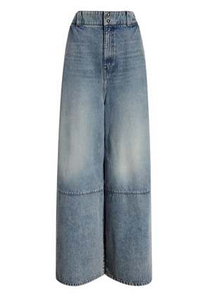 KHAITE Isla high-rise wide-leg jeans - Blue