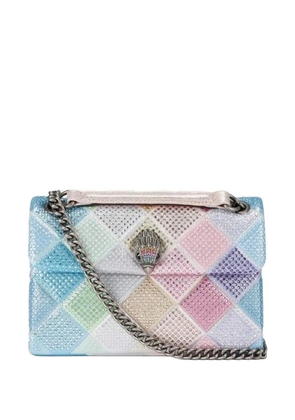 Kurt Geiger medium embellished cross-body bag - Blue