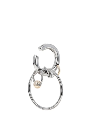 Justine Clenquet Clark hoop-detail earcuff - Silver