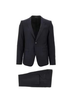 Emporio Armani David single-breasted suit - Black