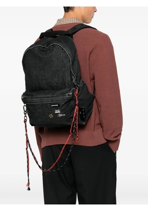 Song For The Mute washed-denim backpack - Black