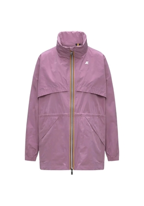 K-Way Aubeline high-neck jacket - Purple