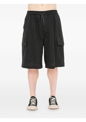 Juun.J cargo-pocket drawstring shorts - Black
