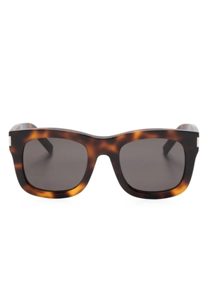 Saint Laurent Eyewear SL 650 Monceau square-frame sunglasses - Brown