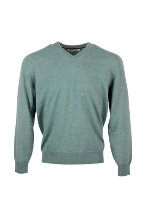 Brunello Cucinelli V-neck cashmere sweater - Green