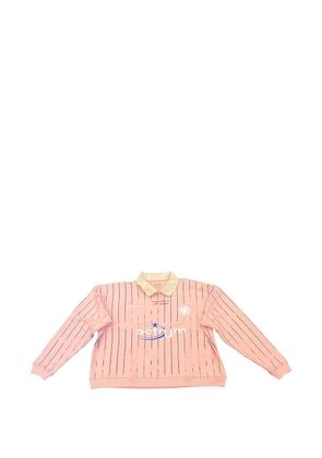 astrum Imagination pinstripe sweatshirt - Pink
