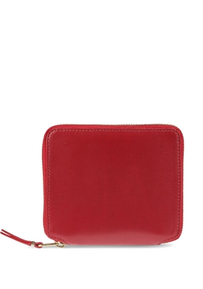 Comme Des Garçons Wallet zip-around leather wallet - Red