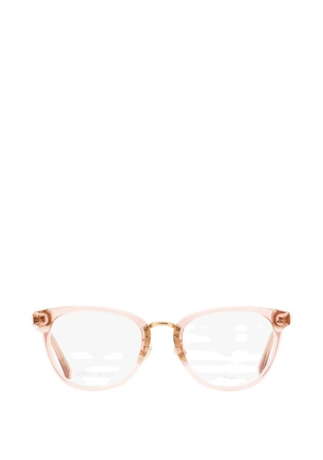 Jimmy Choo Eyewear crystal-embellished glasses - Pink
