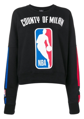 COUNTY OF MILAN Marcelo Burlon X NBA logo sweatshirt - Black