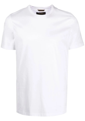 Moorer short-sleeve cotton T-shirt - White