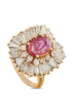 LB Exclusive ruby and diamond ring - Gold