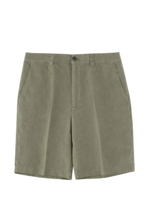 120% Lino linen shorts - Green
