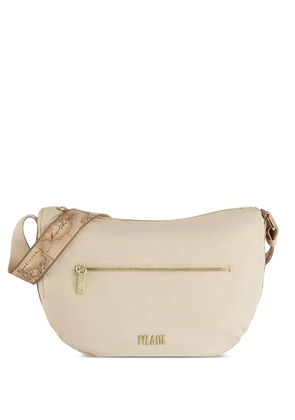 ALVIERO MARTINI 1° CLASSE logo-lettering shoulder bag - Neutrals