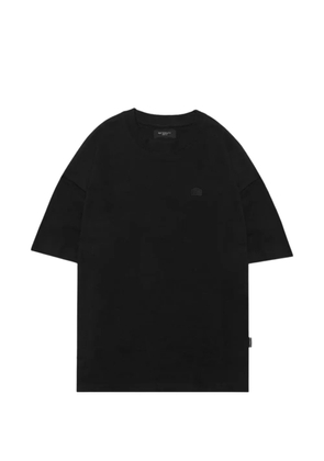 RETERNITY Signe logo-patch T-shirt - Black