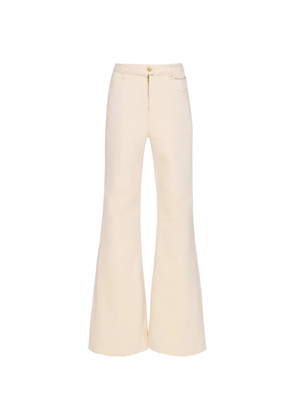Ulla Johnson Odelia flare jeans - Neutrals