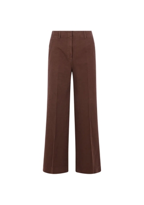 Incotex wide-leg trousers - Brown