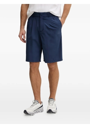 GUESS USA logo-print tailored shorts - Blue