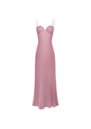 Stolen Stores Shell slip maxi dress - Pink