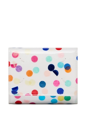 Maison Margiela Four White Stitches polka-dot wallet