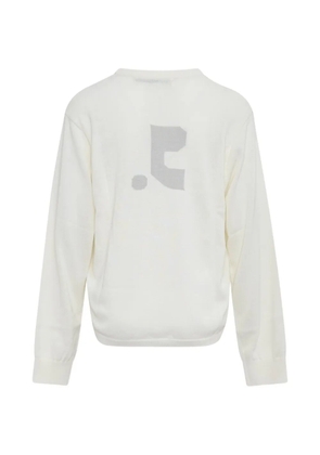 Rest & Recreation layered crew-neck sweater - White