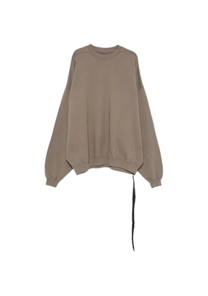 Rick Owens DRKSHDW oversized crew-neck sweatshirt - Brown