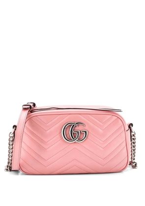 Gucci Pre-Owned GG Marmont Shoulder Bag Matelasse Leather Small crossbody bag - Pink
