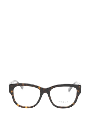 Vogue Eyewear tortoiseshell-effect glasses - Brown