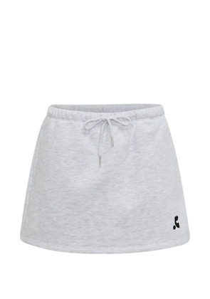 Rest & Recreation drawstring-waist logo-print skort - Grey