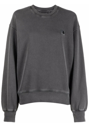 Carhartt WIP Nelson logo-patch sweatshirt - Black