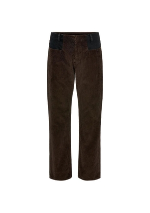Maison Margiela corduroy straight-leg jeans - Brown