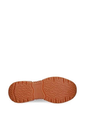Armani Exchange panelled chunky-sole sneakers - White