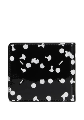 Maison Margiela confetti-print wallet - Black