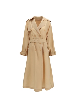 Ermanno Scervino double-breasted belted trench coat - Neutrals