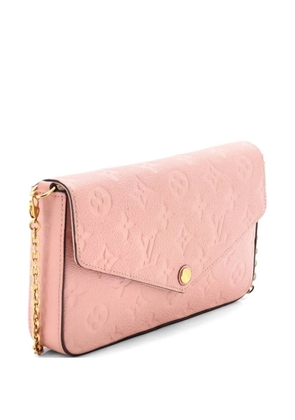 Louis Vuitton Pre-Owned Felicie Pochette Monogram Empreinte Leather crossbody bag - Pink