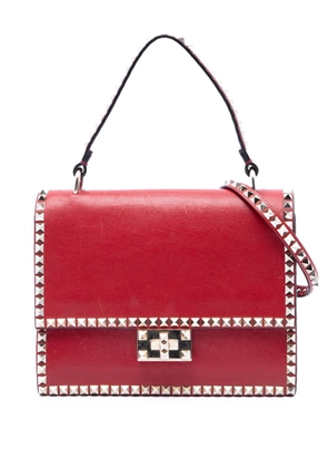 Valentino Garavani Pre-Owned 2018-2026 Leather Rockstud No Limit satchel - Red