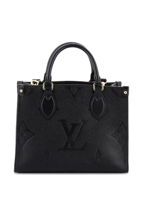 Louis Vuitton Pre-Owned OnTheGo Tote Monogram Empreinte Giant PM shoulder bag - Black