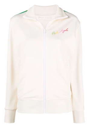 Palm Angels Miami logo sports jacket - Neutrals